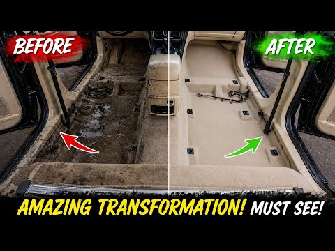 Thumbnail for 😳 Floor flooded with water! Full interior restoration of a Ford Mondeo 🚗✨ by Ford Mondeo