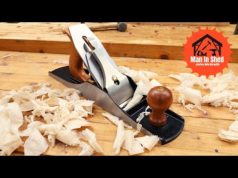 Taking a New Hand Plane From The Box to Silky Smooth Shavings!! How I Do It.