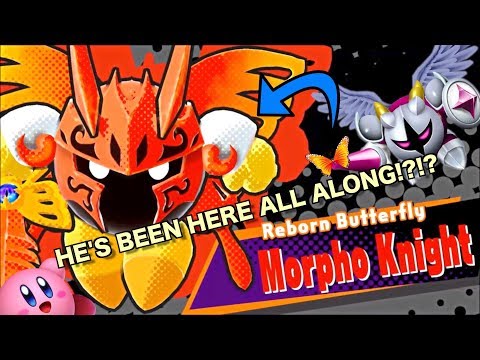THE BUTTERFLY IS A WARRIOR!?!? (Kirby Star Allies- Galacta Knight and Morpho Knight Lore)