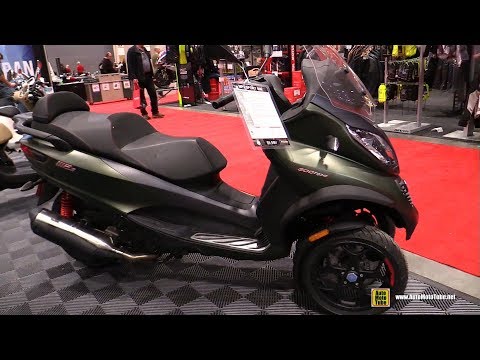 2020 Piaggio MP3 Sport 500 Scooter - Walkaround - 2020 Toronto Motorcycle Show