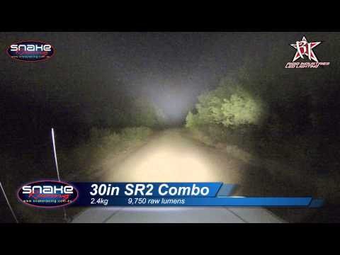 30" SR vs SR2 LED COMBO Comparison - Snake Racing - Rigid industries