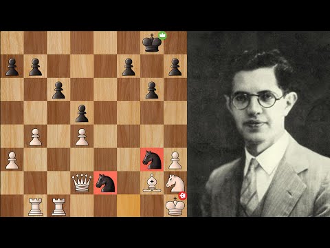 He Sacrificed EVERYTHING for This Checkmate! | Isaac Kashdan’s Insane Double Knight Finish