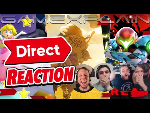 E3 Direct Reaction Highlights - Metroid Dread, Mario Party Superstars, & Zelda!