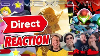 E3 Direct Reaction Highlights - Metroid Dread, Mario Party Superstars, & Zelda!