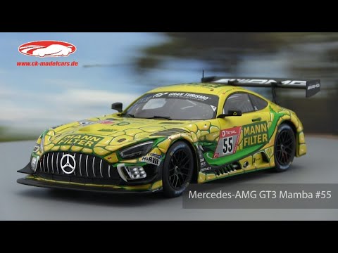 Ixo 1:18 Mercedes-AMG GT3 Mamba #55 24h Nürburgring 2022 Mercedes