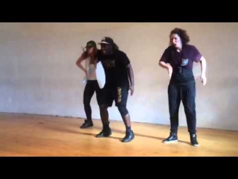 DHKShortman, AlicjaB and Audrey Bosc (Ragga Jam) Workshop London