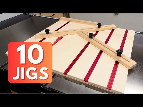 The best (and worst) Table Saw Jigs i've ever built