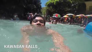 preview picture of video 'Swimming in kawasan falls'