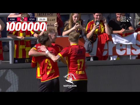 Yellow Red KV Koninklijke Voetbalclub Mechelen 1-4...
