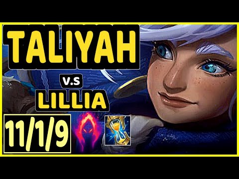 RAZORK (TALIYAH) vs LILLIA - 11/1/9 KDA JUNGLE CHALLENGER GAMEPLAY - EUW