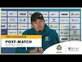 Tony Gustavsson | Post-Match Press Conference | AFC Women's Olympic Qualifier
