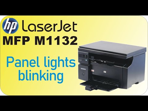 HP MFP M1132 Panel Light Blinking || Printer Not working || Printer not Initializing.