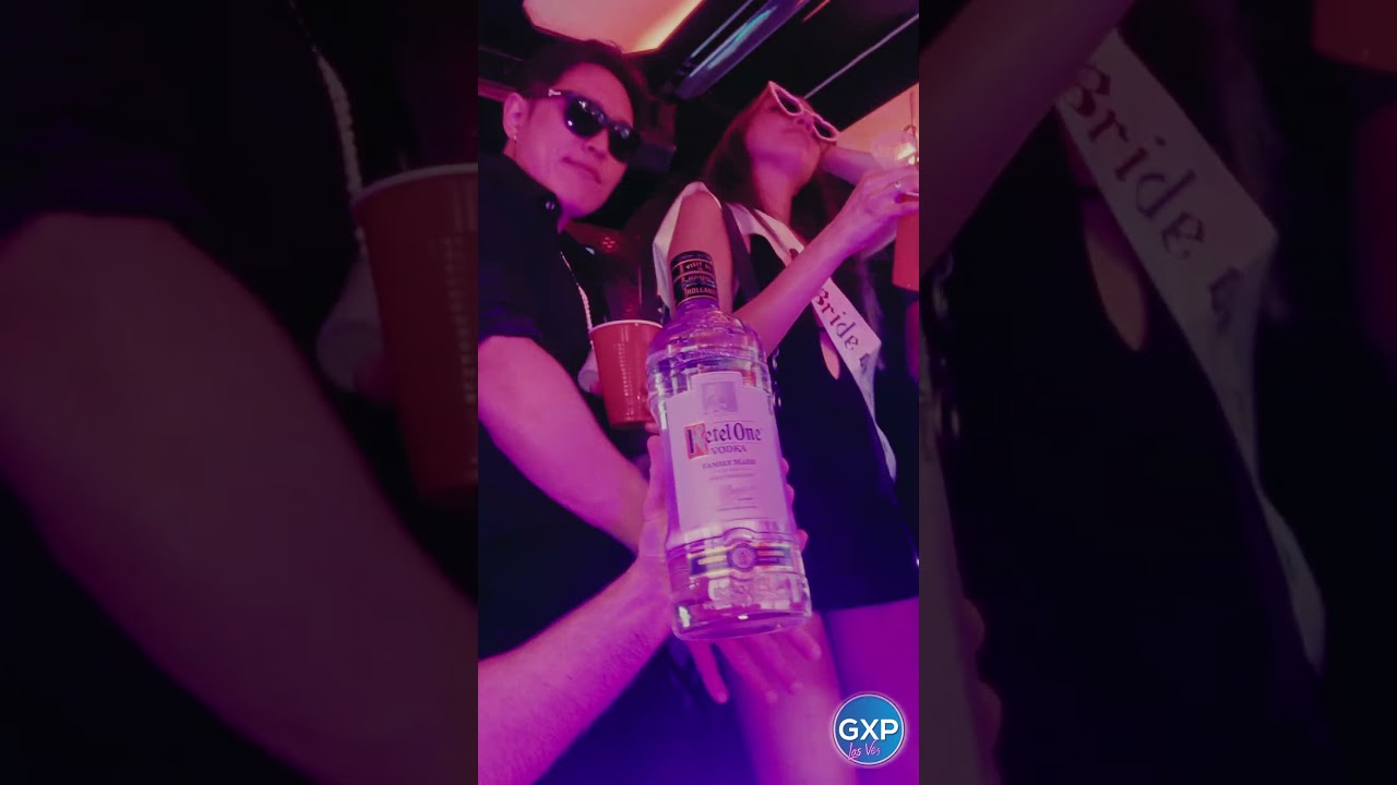 Las Vegas Wedding - Nightclub on Wheels Party Bus