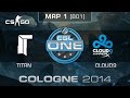 Titan vs. Cloud9 - ESL One Cologne 2014 - Group D ...