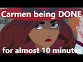 Carmen Sandiego Being Done With Everyone For Almost 10 Minutes
