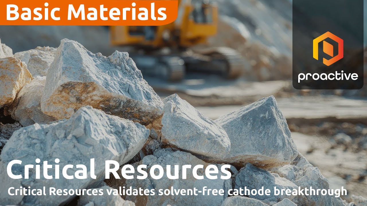 Critical Resources confirms breakthrough in Solid-State Battery tech