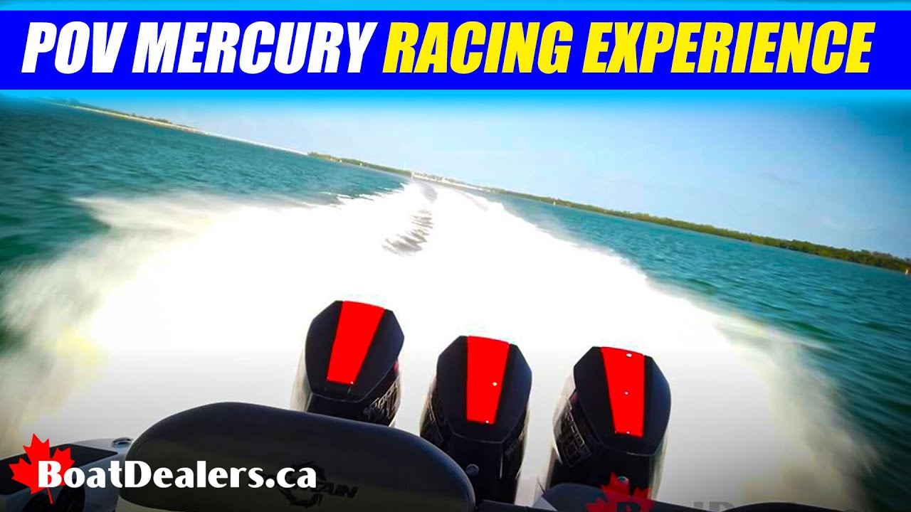 Mercury Racing Experience at 78+ MPH onboard Fountain 38 SCX