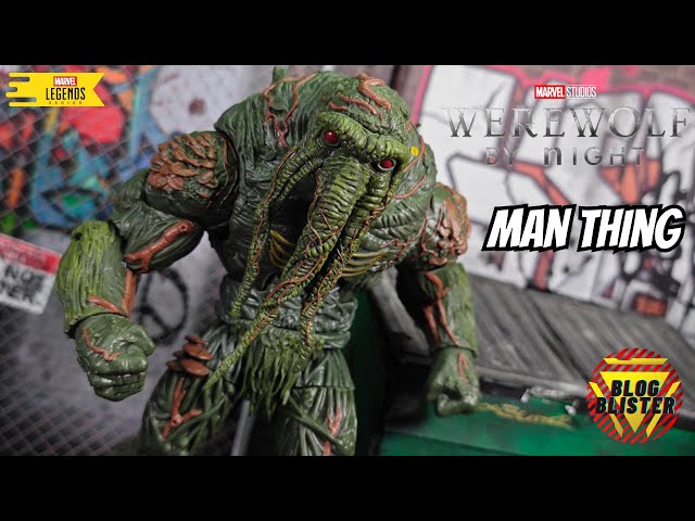 Vídeo relacionado con Marvel Legends Series, Man-Thing, Werewolf by Night de Marvel Studios, Figura Coleccionable de 15 cm para Adultos
