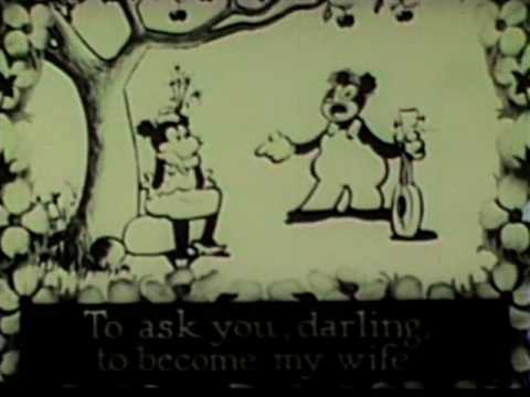 In The Shade Of The Old Apple Tree [1929] Screen Song Cartoon
