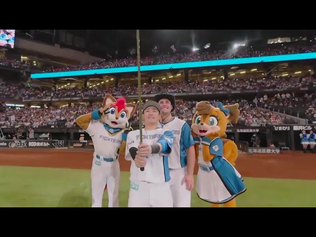 ファイターズ・水野達稀選手・マルティネス選手ヒーローインタビュー 9月28日 北海道日本ハムファイターズ 対 福岡ソフトバンクホークス