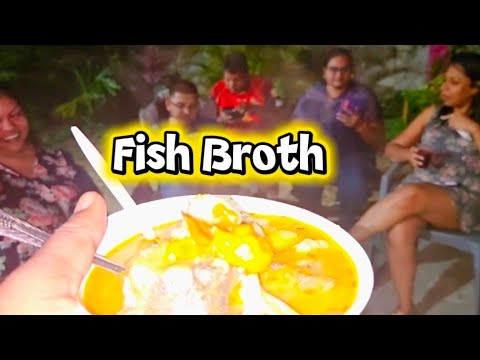 Fischbrühe und Geera-Schweinefleisch nach trinidadischer Art 🇹🇹