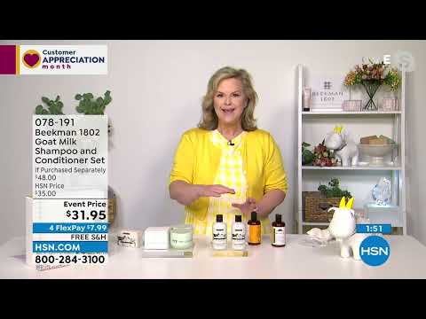 HSN | Beekman 1802 Beauty - All On Free Shipping 04.17.2022 - 10 AM