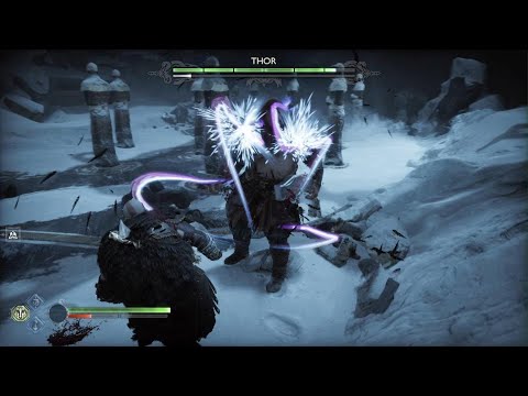 God of War Ragnarök Thor Counters Realm Shift