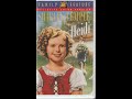 Opening To Heidi 1998 VHS