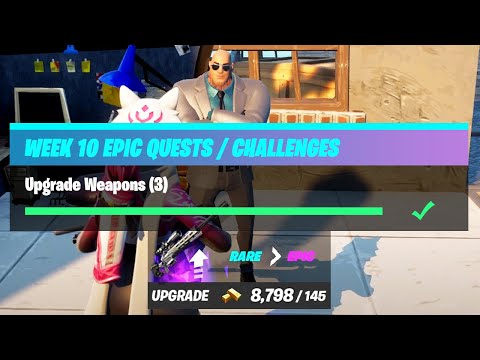 Upgrade Weapons (3) - Fortnite Week 10 Challenges