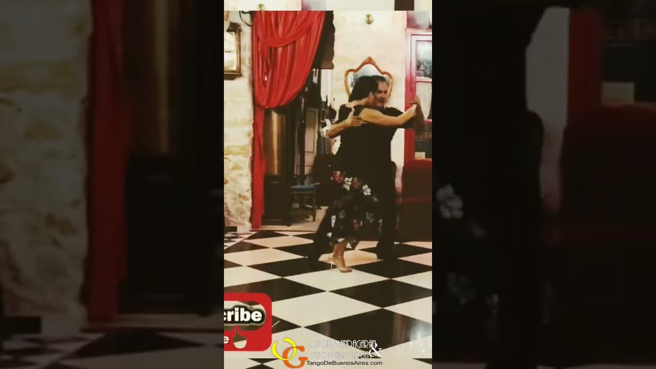 #tango #milonga #tangodebuenosaires Georgina Vargas Oscar Mandagaran