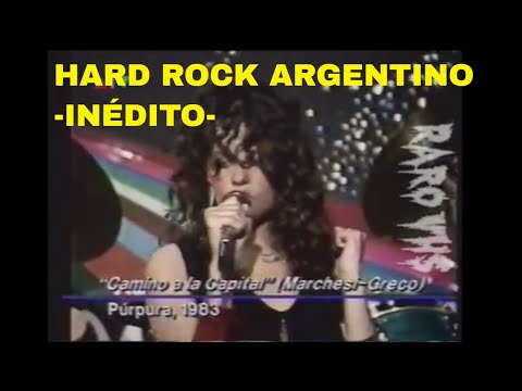 Purpura - Camino a la Capital (Videoclip-1983) Hard Rock Argentino