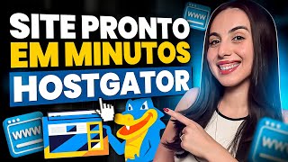 HOSTGATOR 2025: Como Criar Um Site Profissional Do Zero (Domínio + Hospedagem + Wordpress + IA)
