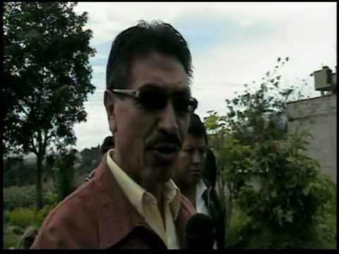 MINUTO INFORMATIVO MUNICIPAL  MIERCOLES 22 DE AGOSTO DE 2012   PRIMERA PIEDRA EN IXCA