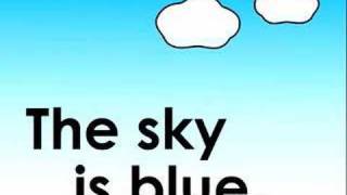 What Color is the Sky? childrens song　空は何�