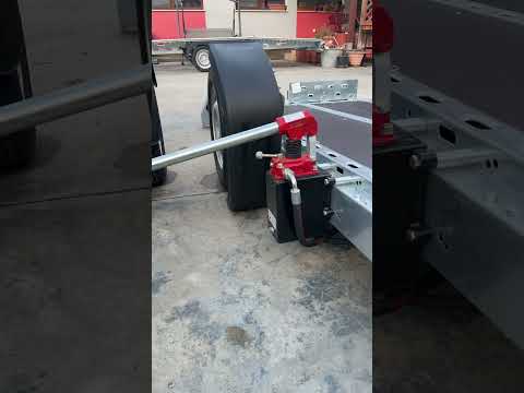 Remorcă Martz Gp atv-moto 750kg liftabila hidraulic de 245x160