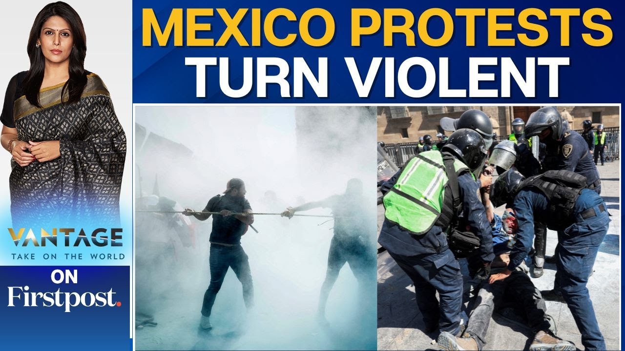 Mexico: Over 100 Injured in Violent Protests Against Sheinbaum | Vantage with Palki Sharma