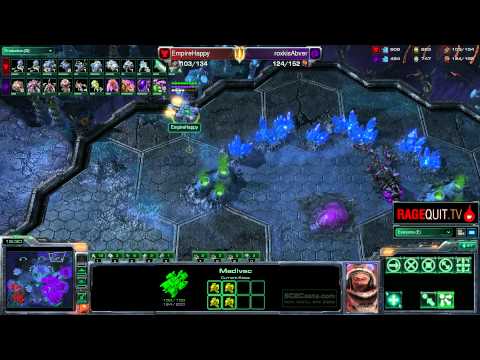 Empire.Happy(T) v roxkis.Abver(Z) - Shakuras Plateau - 4.16.2012