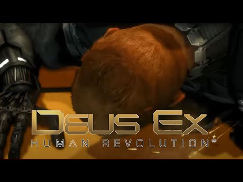 Deus Ex: Human Revolution: Stealth walkthrough (no weapons) : Barrett fight [Give me Deus Ex]