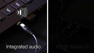 Video thumbnail for ASUS Xonar U7 amplifier test [PCAXE.COM] by AXE