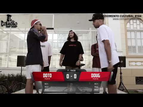 Colisao Hip Hop #104 - Doto X Doug | 1a. Fase