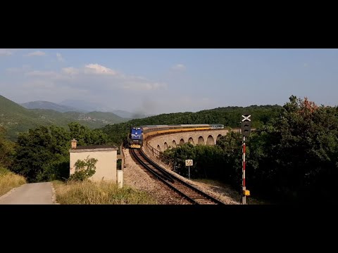 Regiojet trains in Croatia 2021. // Regiojet vlakovi na Riječkoj i Ličkoj pruzi 2021.