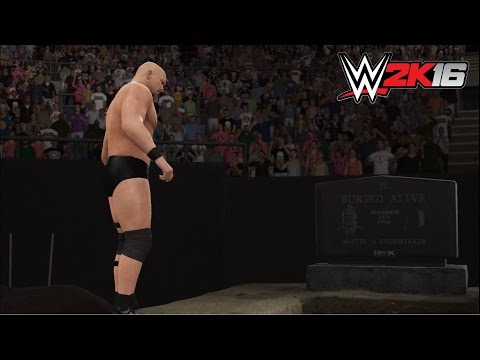 WWE 2k16 - "Stone Cold" Steve Austin vs. The Undertaker: Rock Bottom - Austin 3:16 Part 13
