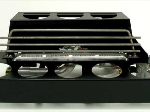 Ventless gas fireplace with fireballs that look like...