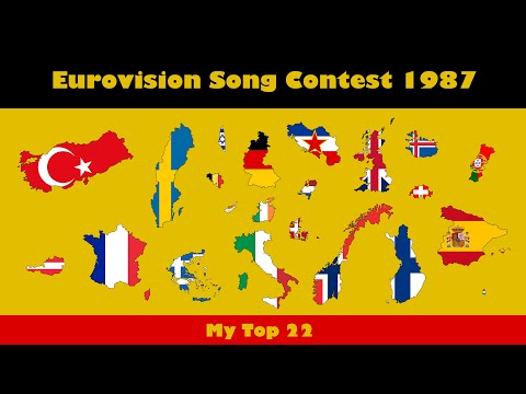 Eurovision 1987 - My Top 22