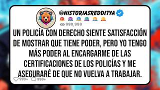 Un POLICÍA Quiere Demostrarme Quién Manda Cuando me Hace una MULTA Falsa, Pero Yo le Enseño quié