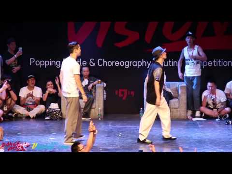 Hoan vs Kite   Dance Vision vol 3 Popping Battle Semi Final