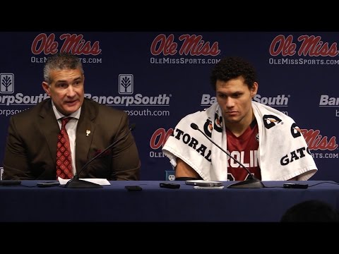 Frank Martin, Michael Carrera Post-Game Press Conference (Ole Miss) - 1/19/16