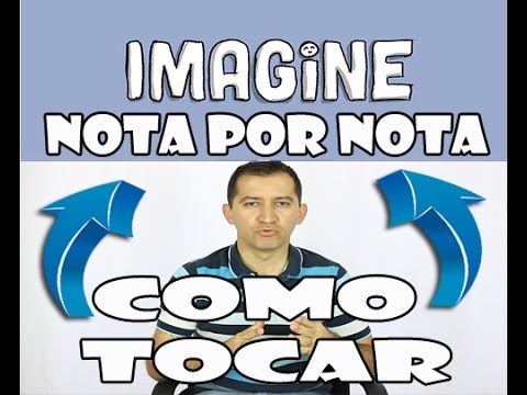 Como tocar Teclado Online - Como Tocar Imagine Nota por Nota