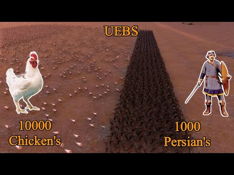 1000 Persians' vs 10000 Chickens' | Ultimate Epic Battle Simulator |