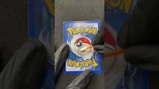 Blastoise Transformation! Let's see what PSA says about this card 🔥 #shorts #pokemon #pokemontcg